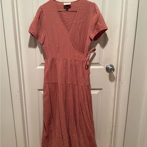 COPY - Universal Thread Pink Wrap Sundress